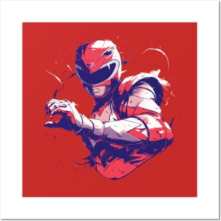 red ranger Posters and Art